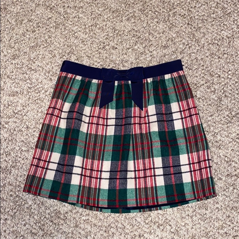 vineyard vines flannel skirt